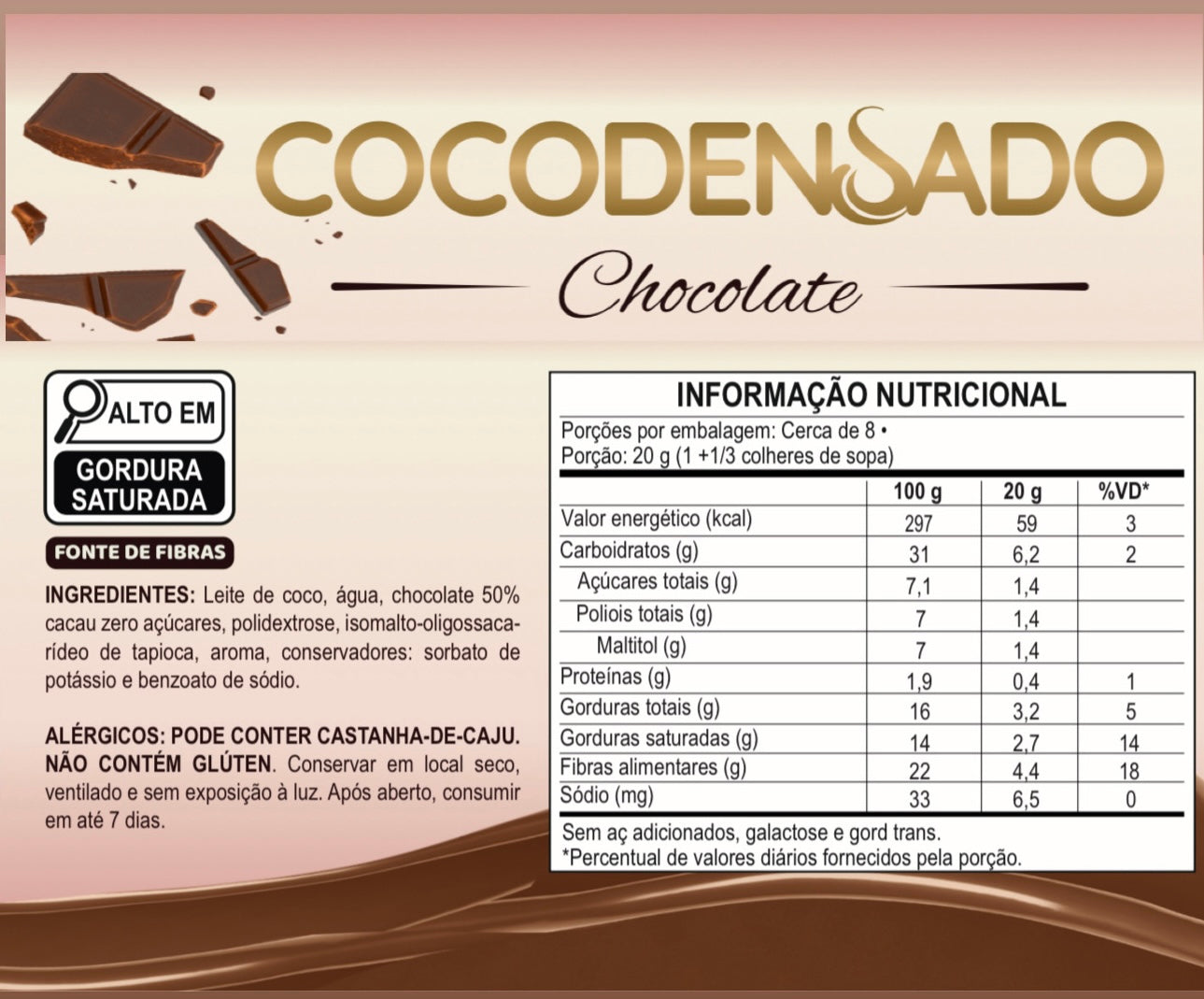 Combo Chocodensado - cura TPM